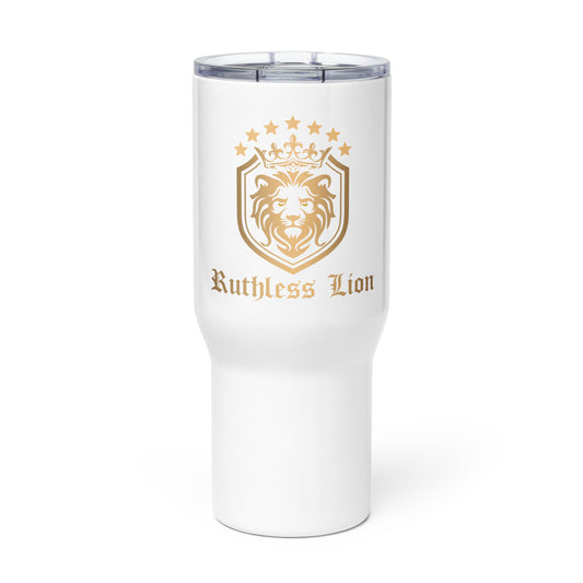 Ruthless Lion Travel mug with a handle