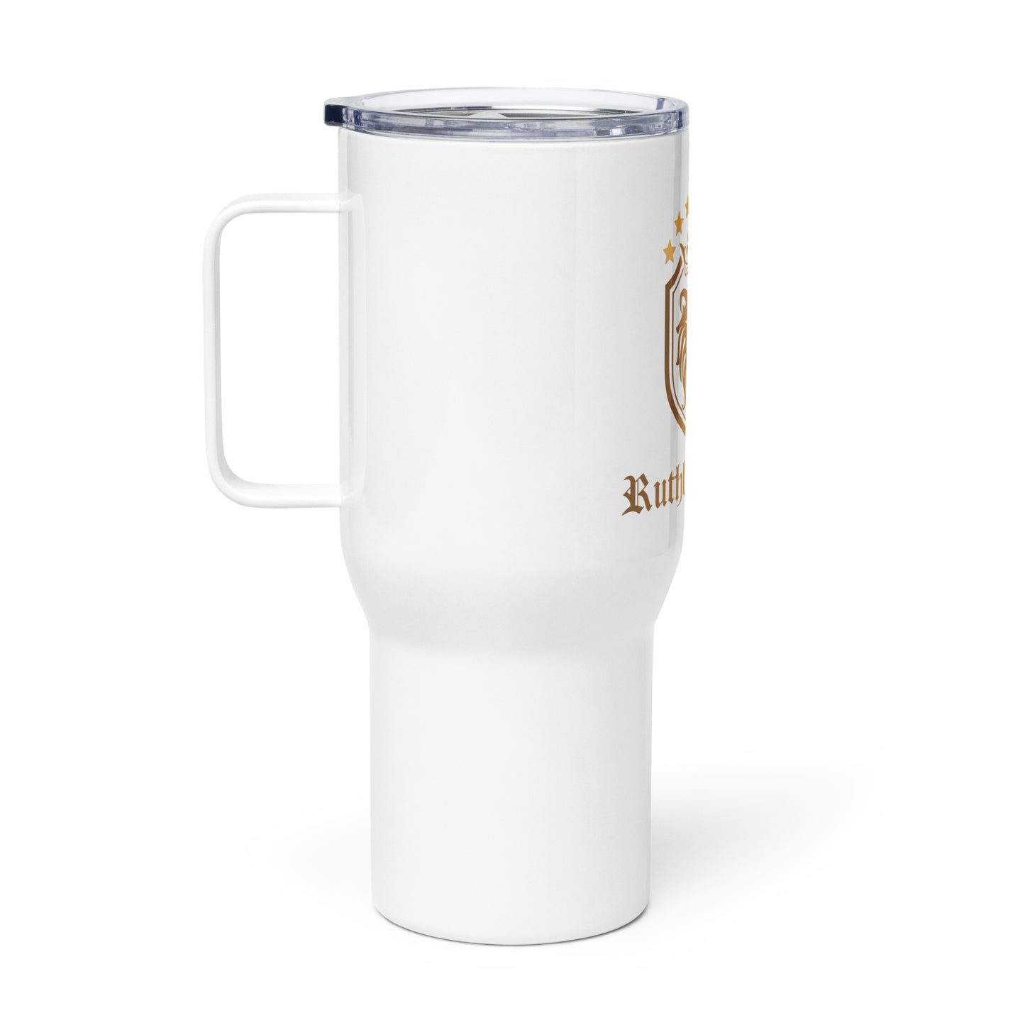 Ruthless Lion Travel mug with a handle
